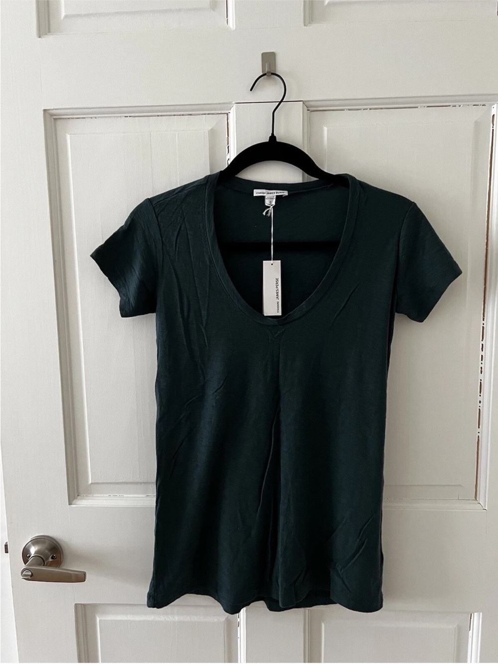NWT JAMES PERSE James Perse Deep V-Neck Tee Size 0 MSRP: $95